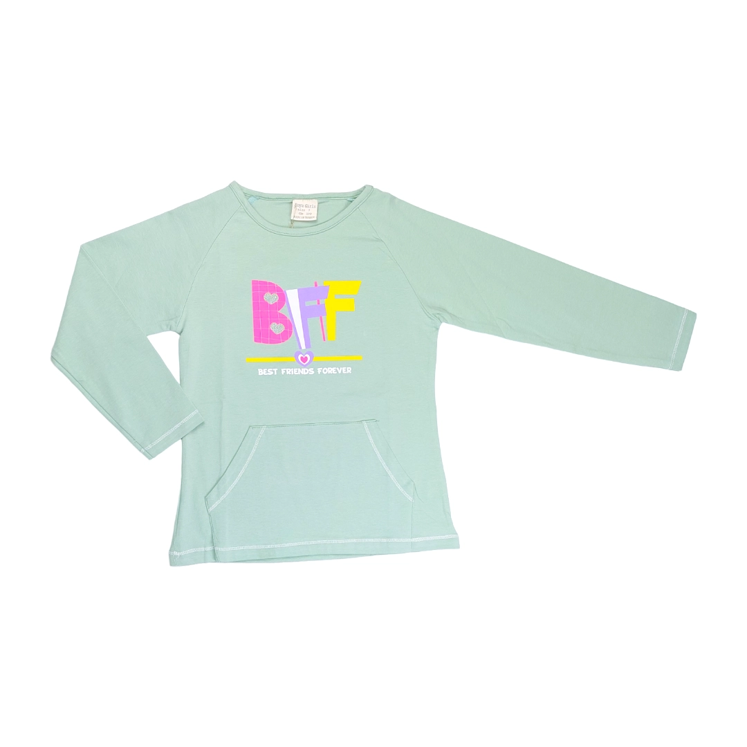 Roya Girls 12257 BFF Baskılı Kız Sweat